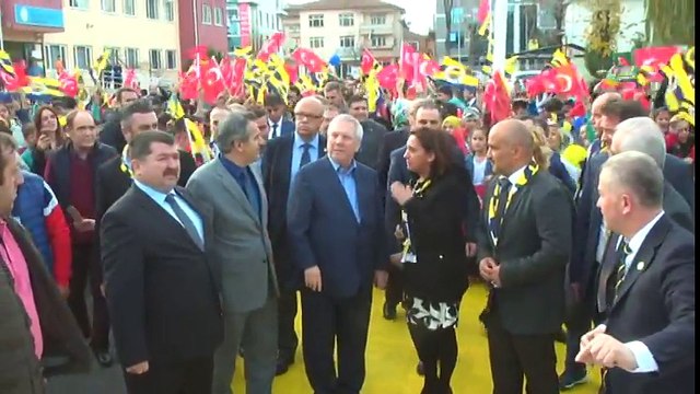 Fenerbahçe Başkanı Aziz Yıldırım Düzce’de