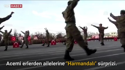 Acemi erler “Harmandalı” oynadı