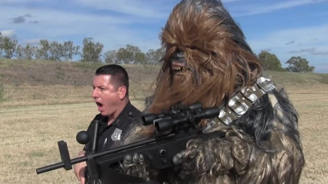 Chewbacca joins Texas police department