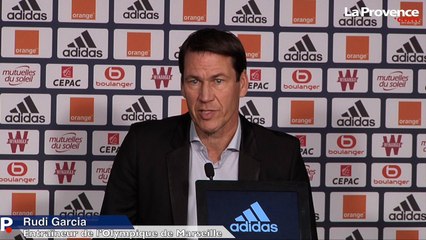 OM : "On veut continuer notre série dimanche sur un terrain difficile" (Garcia)