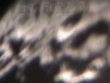 anomalies on Moon filmed thourgh telescope