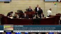 Colombia: aprobada conciliación de ley estatutaria que reglamenta JEP