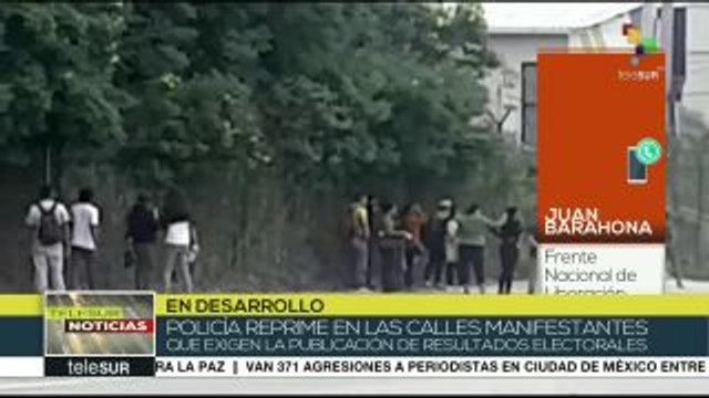 Honduras: denuncian 3 muertos por fuerte represión a manifestantes