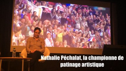Nathalie Péchalat de retour sur le campus de l'EM Lyon