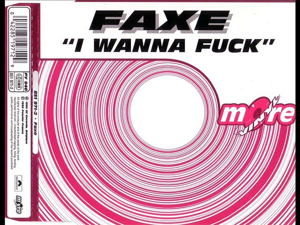 FAXE - I wanna fuck (erotic mix)