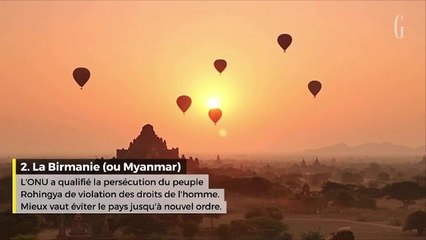 Les 5 sites touristiques à éviter en 2018