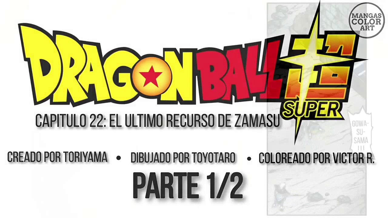 DBS manga 22 a color