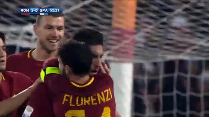 Roma - Spal 3-0 GOAL Pellegrini 01-12-2017