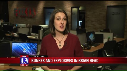 Firefighters Find Bunkers, Caches of Explosives in Utah While Fighting Wildfire