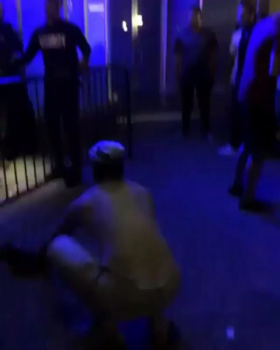 Funny Video Drunk Idiot Knocked Out By Club Bouncer Dailymotion Video