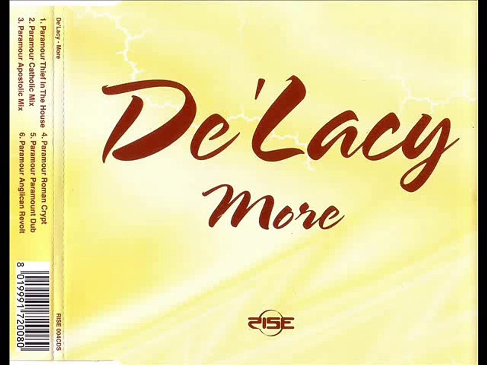 DE'LACY - More (PARAMOUR thief in the house)