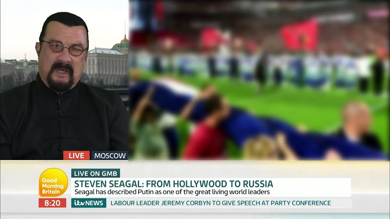 Steven Seagal Calls NFL Protests 'Disgusting'
