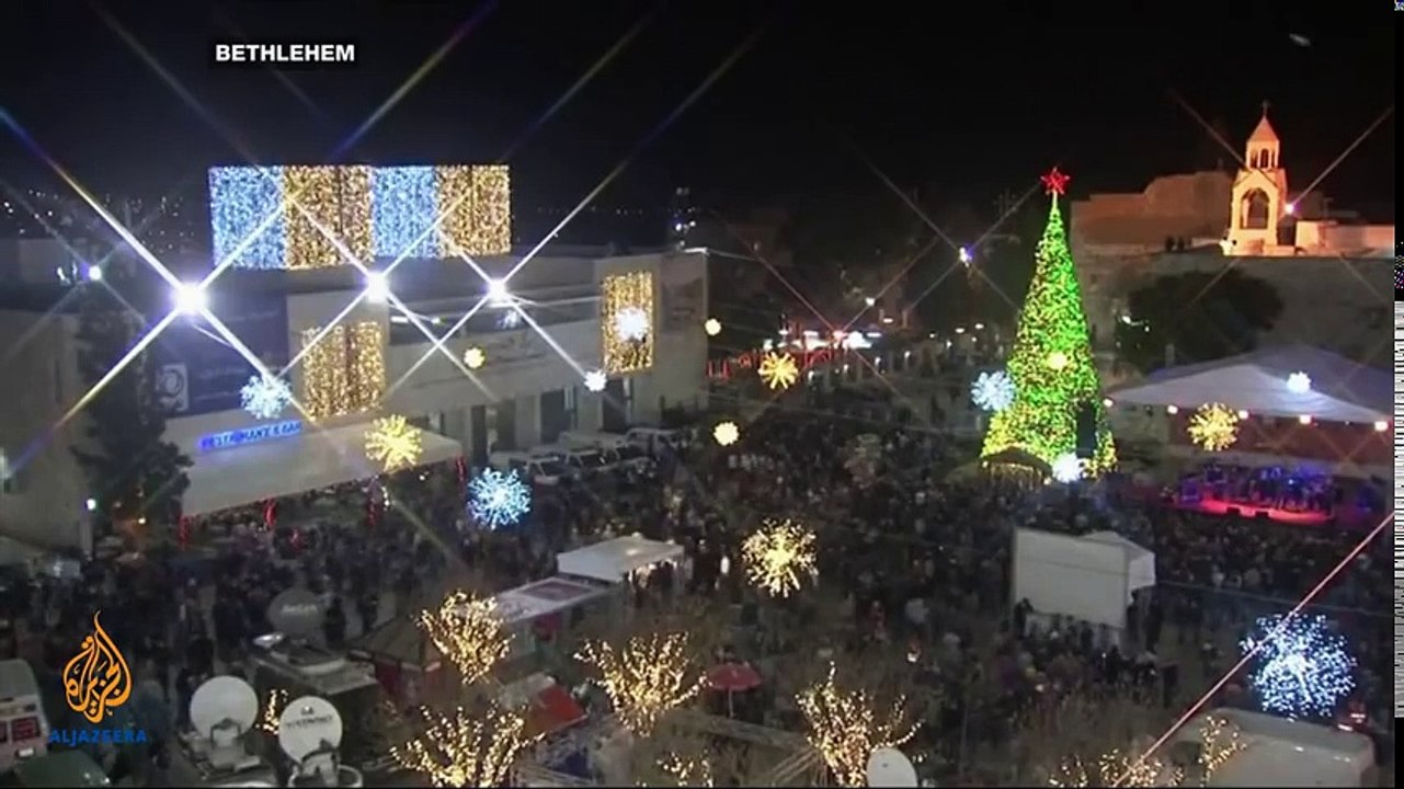 Israel's ethnic cleansing of native Christians in Bethlehem.