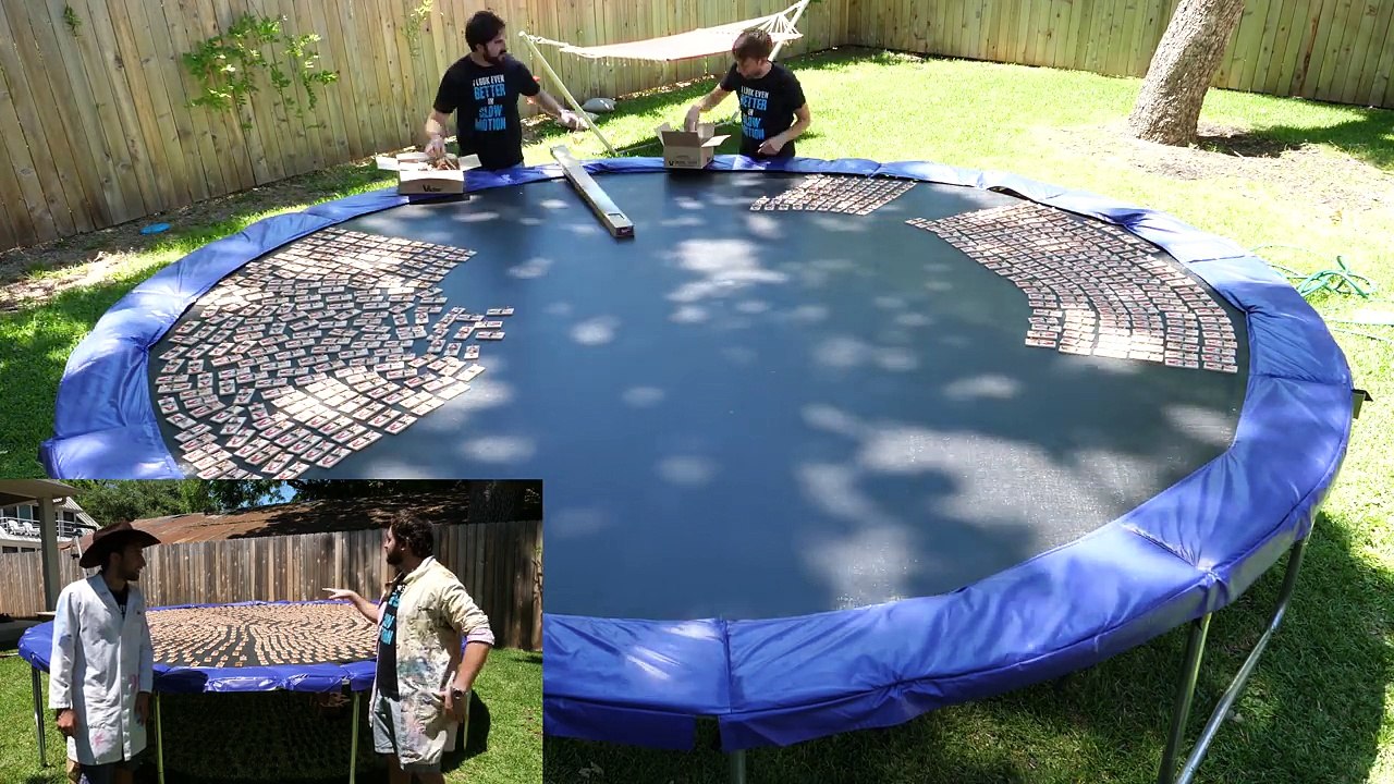 02.Diving into 1000 Mousetraps in 4K Slow Motion - The Slow Mo Guys