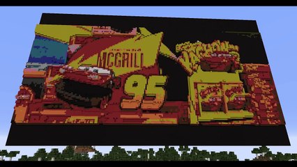 [마크화] 카3 | Cars 3 Official US Trailer 마인크래프트 픽셀 아트