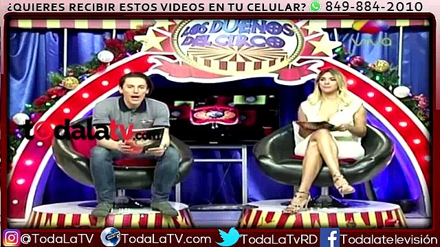 El sujeto muestra su rostro, luego de rumor de golpiza-Los Dueños Del Circo-Video