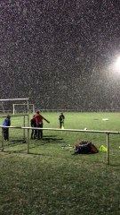 Tempête de neige (Entrainement Gardien U10/U11 - 30/11/2017)