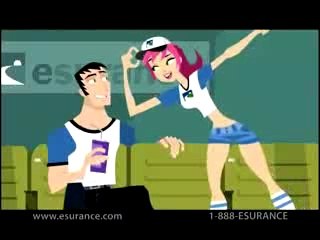 Esurance Commercial - Take Me Out to the Ball Game