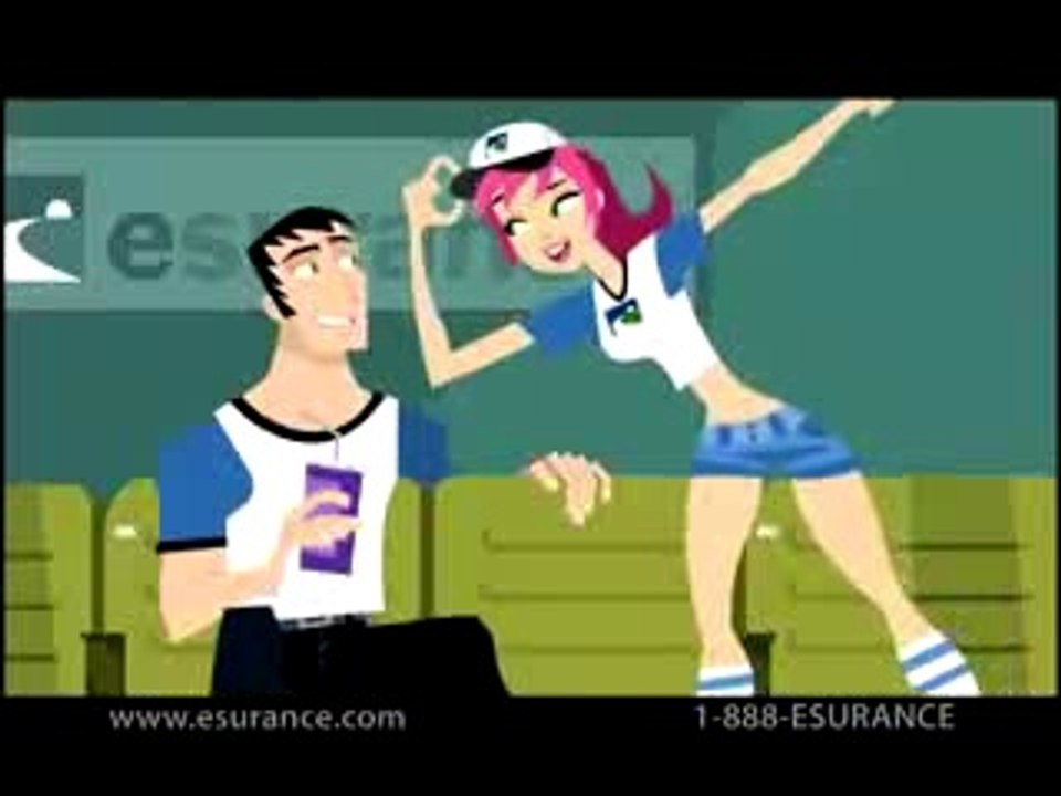 Esurance Commercial - Take Me Out to the Ball Game