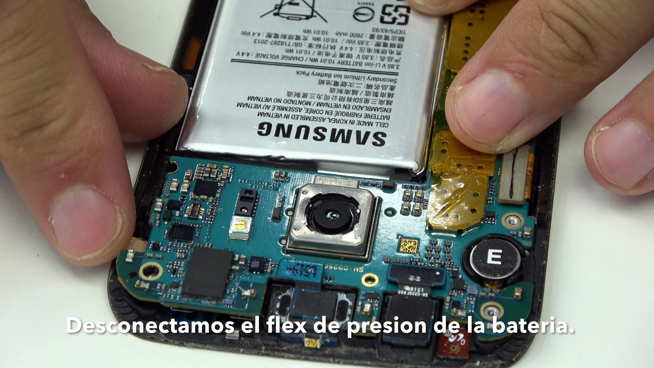 Como cambiar bateria Samsung S6 Edge