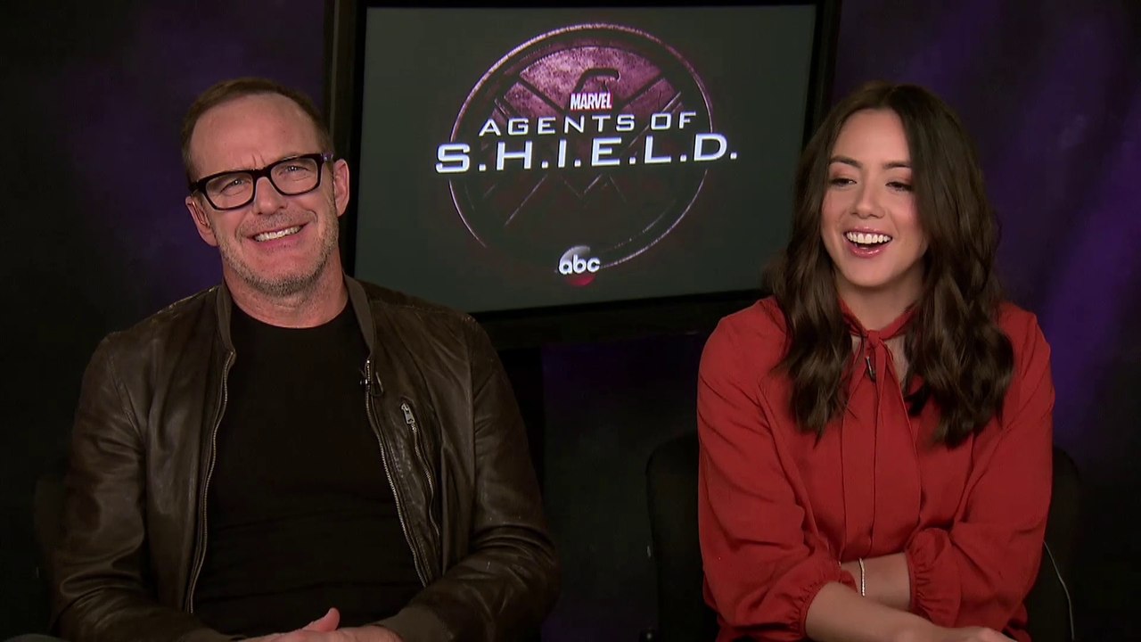 IR Interview: Clark Gregg & Chloe Bennet For "Marvel's Agents Of S.H.I.E.L.D. [ABC-S5]