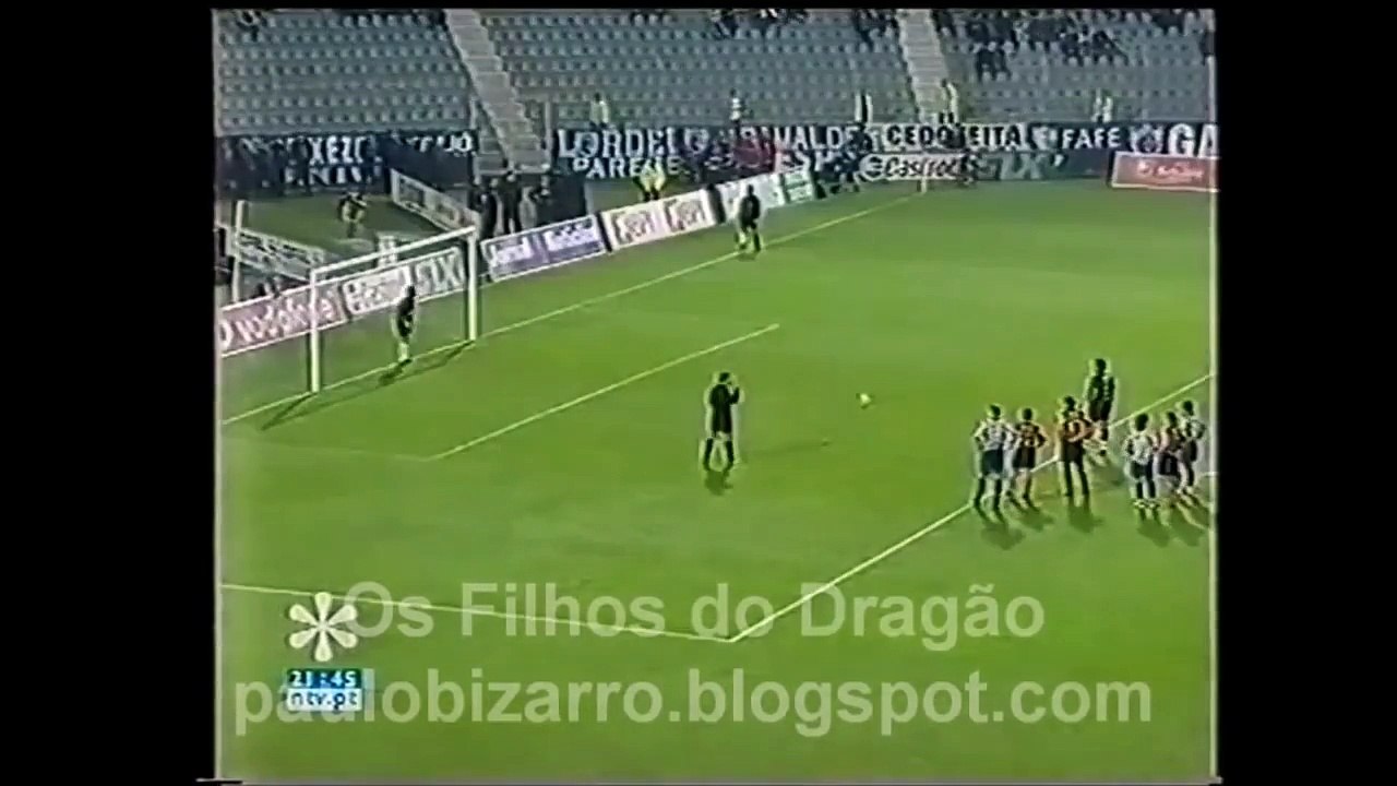 Nuno Espírito Santo marca um golo pelo Porto