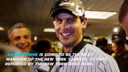 Aaron Boone will be named the next manager of the New York Yankees