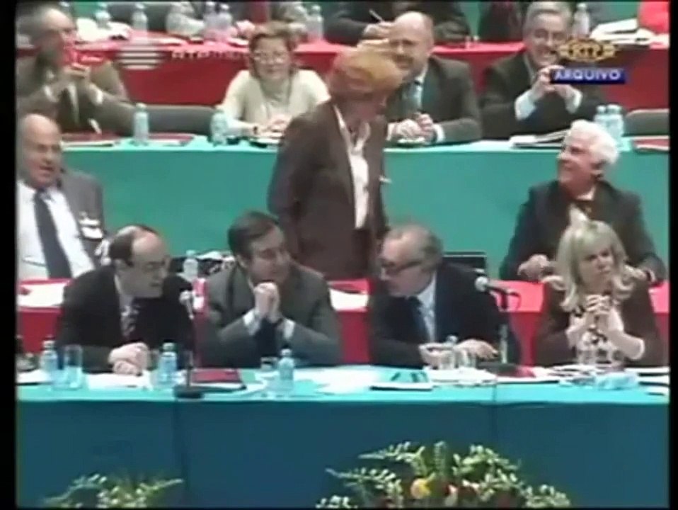 O discurso que trouxe Tino de Rans para a ribalta (1999)