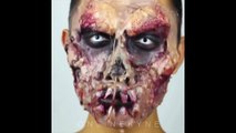 Top 15 Easy Halloween Makeup Tutorials Compilation 2017-VAo6aqG1gRc