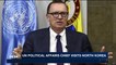 i24NEWS DESK | UN political affairs chief visits North Korea | Tuesday, December 5th 2017