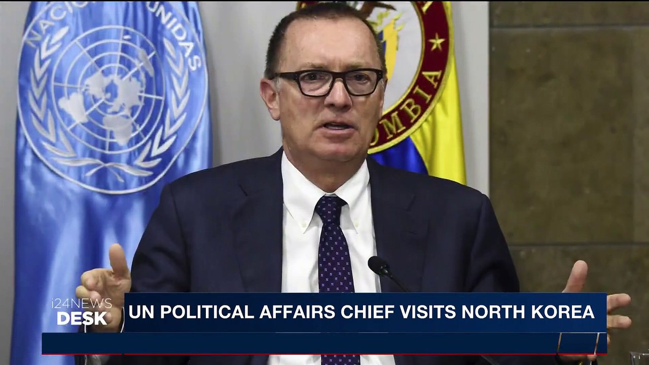 i24NEWS DESK | UN political affairs chief visits North Korea | Tuesday, December 5th 2017