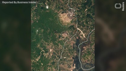 Satellite images show how large the Rohingya refugee camps have grown