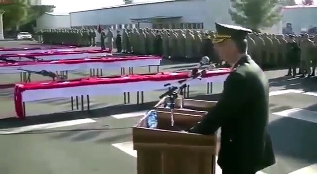 Şanlıurfa’da yemin töreninde Dua şiirini okuyan binbaşı...