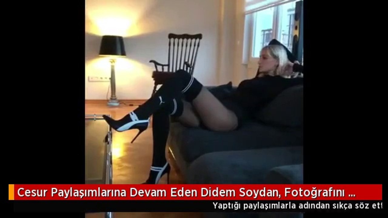 Cesur Paylaşımlarına Devam Eden Didem Soydan, Fotoğrafını Yoruma Kapattı