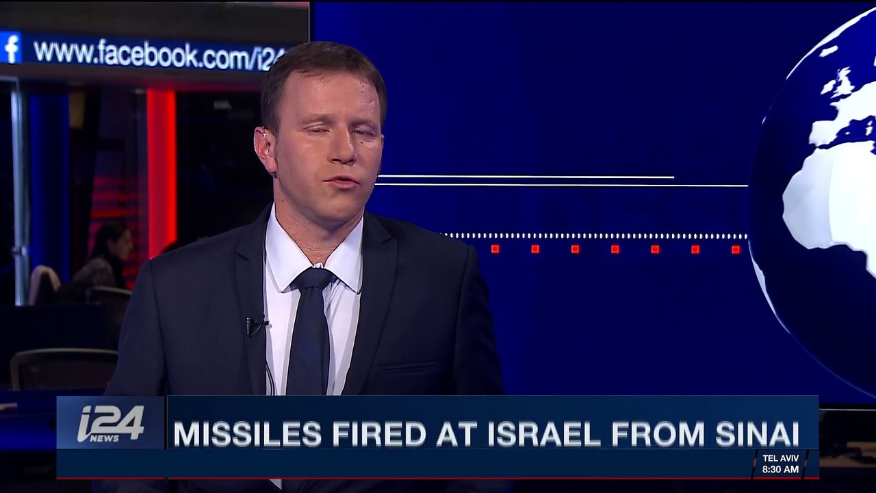 i24NEWS DESK | Missiles fired at Israel from Si...