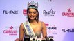 Miss World 2017 Manushi Chhillar Attends FIRST Bollywood Event Filmfare Glamour & Style Awards 2017