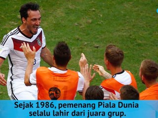 5 Fakta Unik Opta di Fase Grup