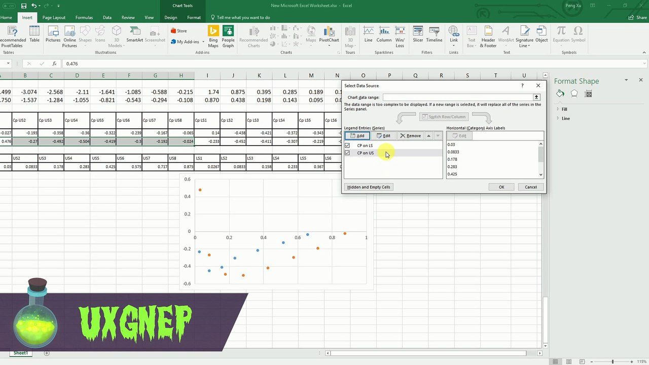 How to Reverse the Axis Order of a Chart in Excel