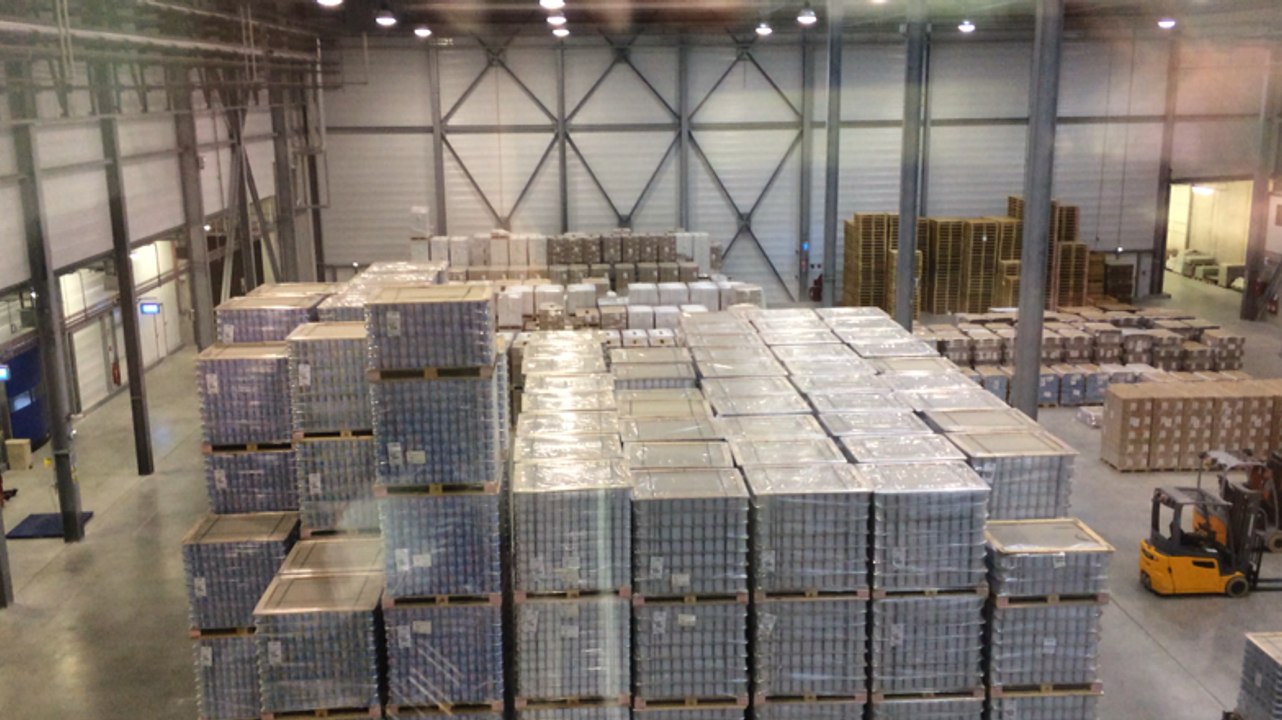 Inauguration de la nouvelle usine de lait infantile