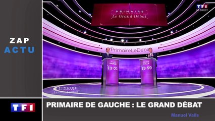 Download Video: [Zap Actu] Primaire de Gauche  - Débat entre Manuel Valls et Benoît Hamon (26_01_17)-Y476w_qapa0