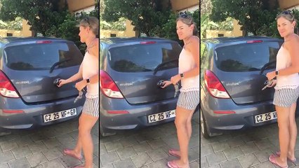 Une surprise dans son coffre de voiture