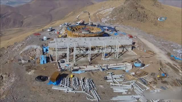 Avrupa'nın En Yüksek Çözünürlüklü Teleskobu Olacak Olan 'Dag' Havadan Görüntülendi