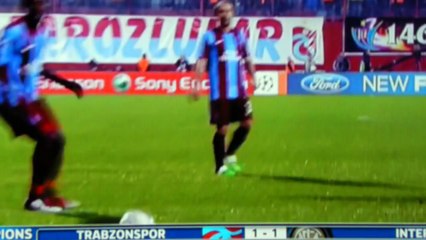 TRABZONSPOR INTER 1-1 ÖZET