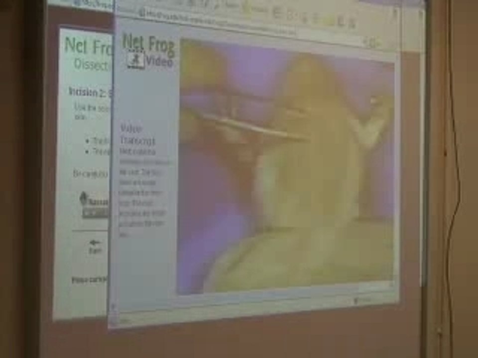 Columbine MS teachers explaining interactive learning.