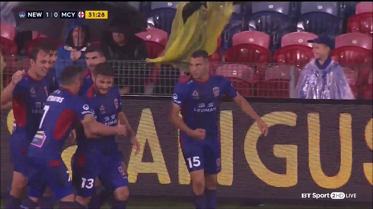 1-0 Andrew Nabbout Goal Australia  A-League  Regular Season - 02.12.2017 Newcastle Jets 1-0...