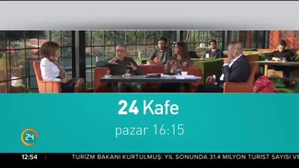 24 Kafe bu pazar 16:15'te 24 TV'de
