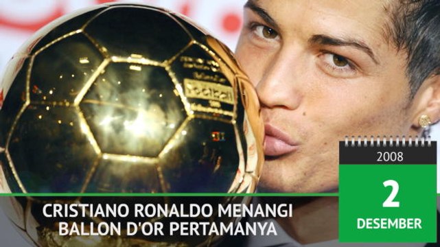 On This Day - Cristiano Ronaldo Menangi Ballon d'Or Pertamanya