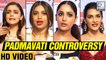 Bollywood Actors Support Deepika Padukone Over Padmavati