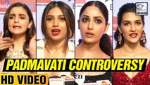 Bollywood Actors Support Deepika Padukone Over Padmavati