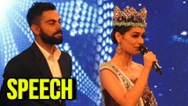 Manushi Chillar FIRST BOLLYWOOD AWARD WINNING MOMENT | Manushi Chillar ANSWER